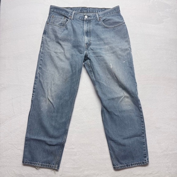 Levi's Other - Levi Strauss‎ 550 Relaxed Fit Mens Jeans 38x30 Light Wash Denim